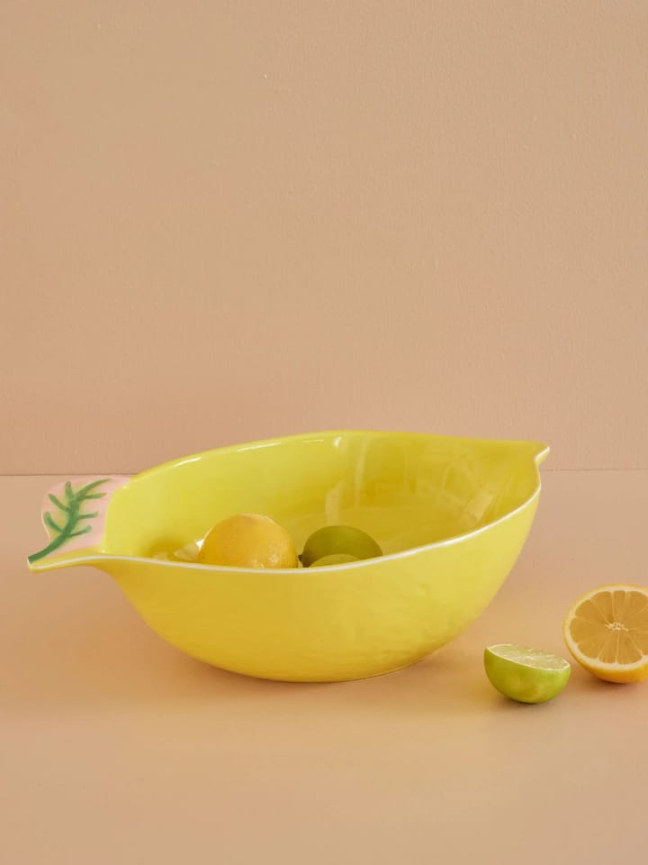 Rice sallad bowl - lemon 24x41 cm, Yellow RICE