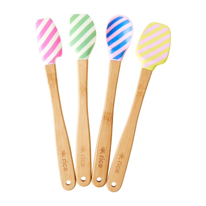Rice spatula 31 cm 4 pieces, Multicolor RICE