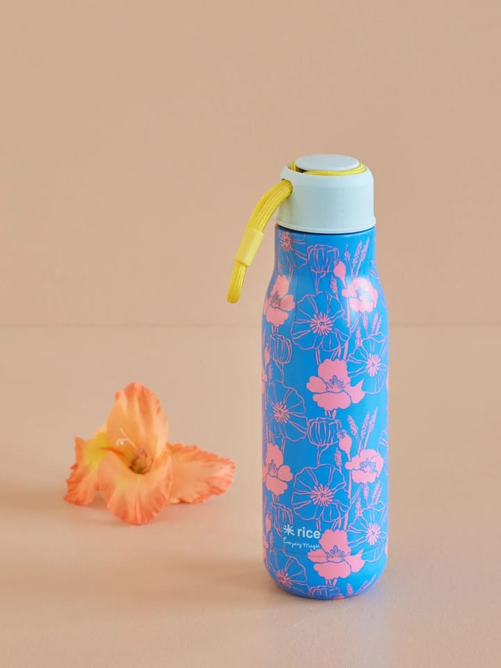 Rice thermos 50 cl - Poppie love-blue - RICE