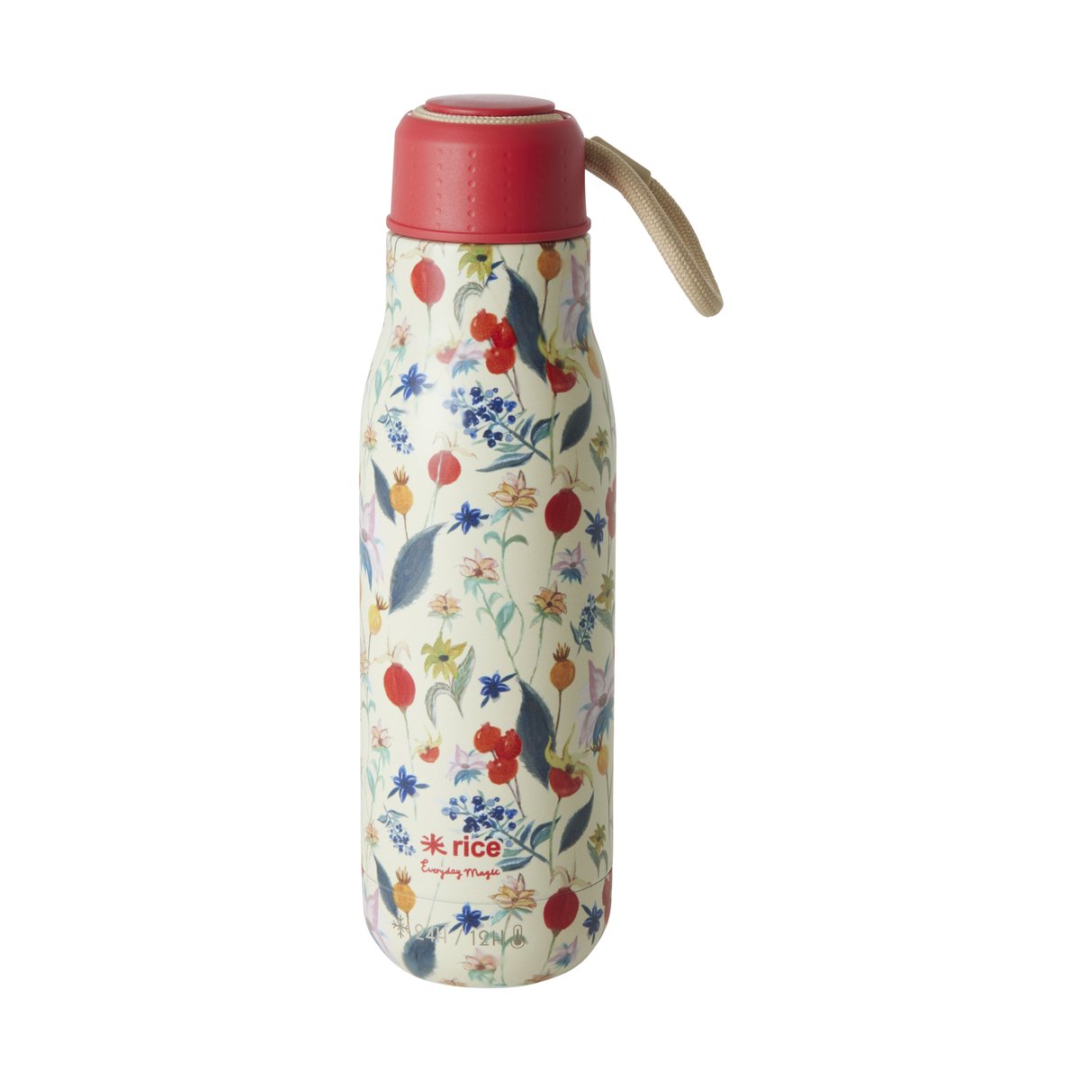 Rice thermos bottle 50 cl Winter rosebuds | Scandinavian Design | Thermoses | Multi