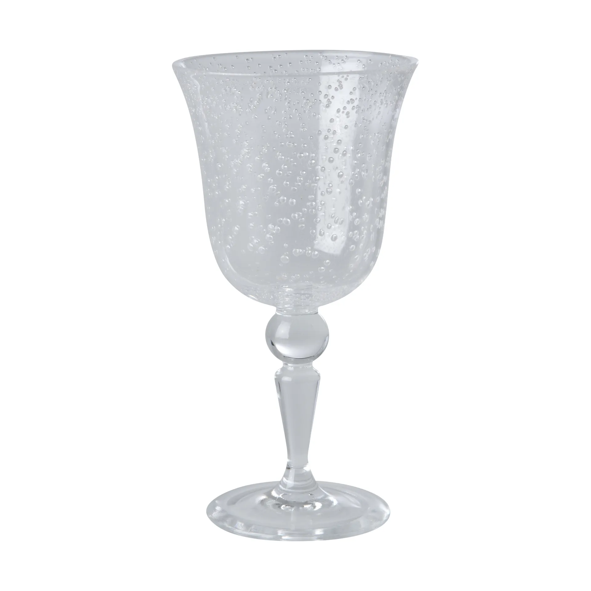 Rice wine glass bubble design 36 cl, Clear RICE