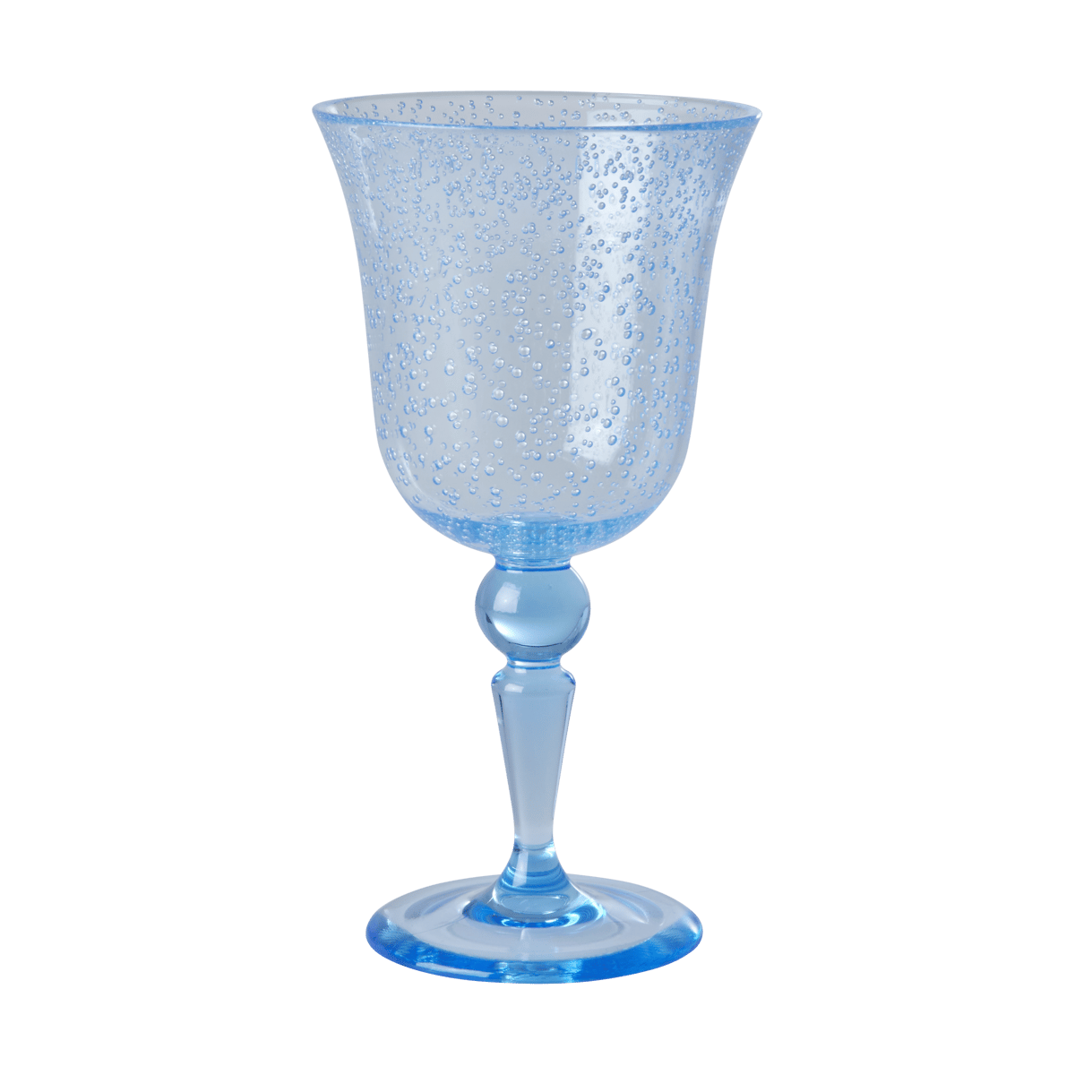 Rice wine glass bubble design 36 cl Mint | Scandinavian Design | Wine glasses | Blue