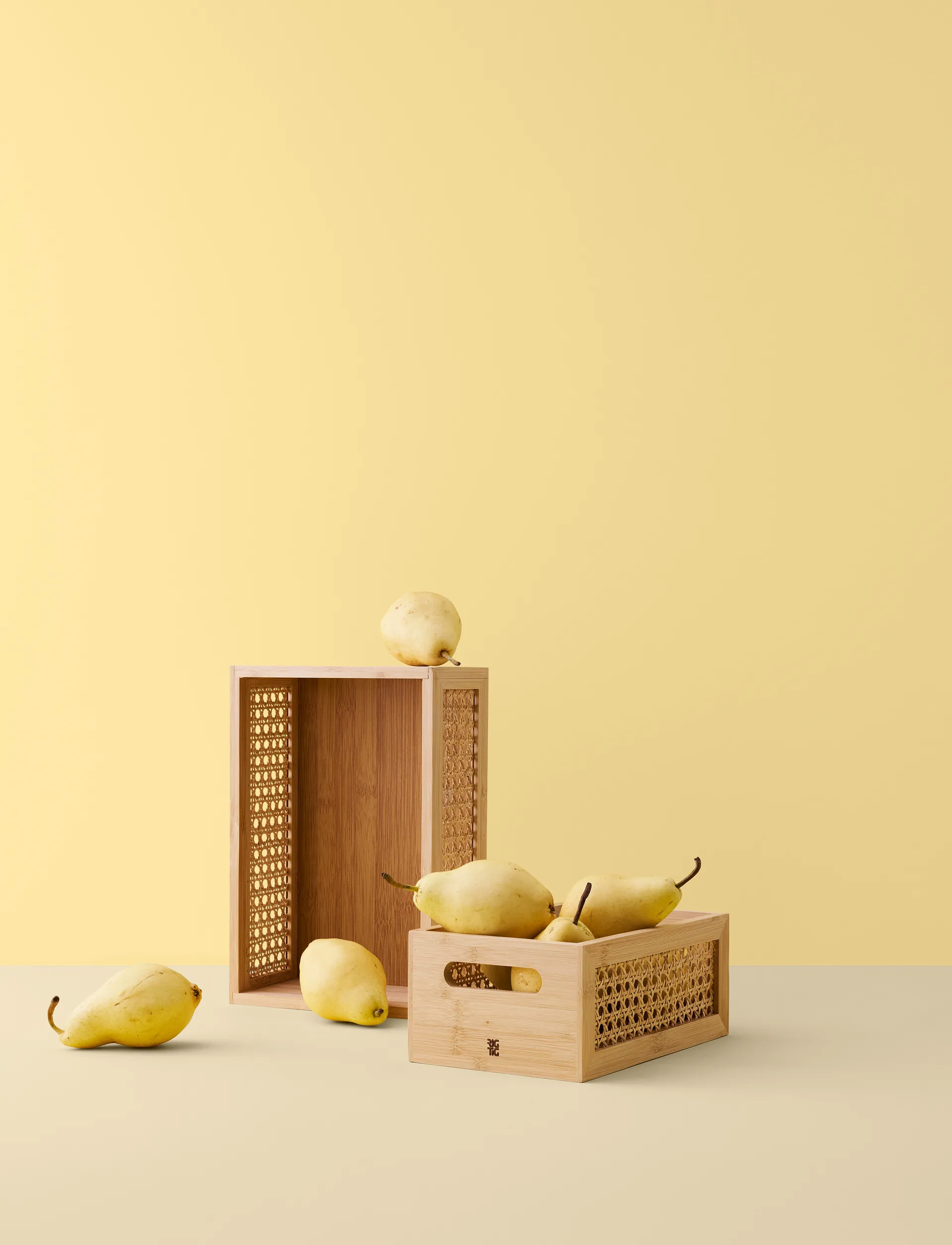 Bamboo box storage box 20x30 cm, Bamboo RIG-TIG