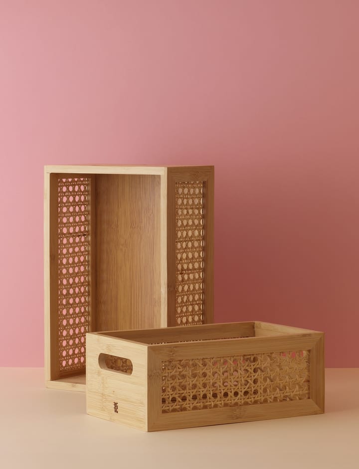 Bamboo box storage box 20x30 cm, Bamboo RIG-TIG