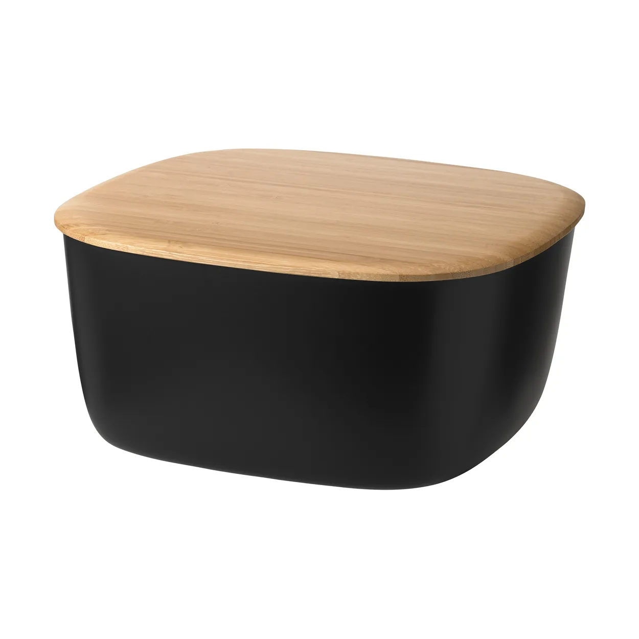 RIG-TIG BOX-IT bread box 23x23 cm Black | Scandinavian Design | Bread bins | Black
