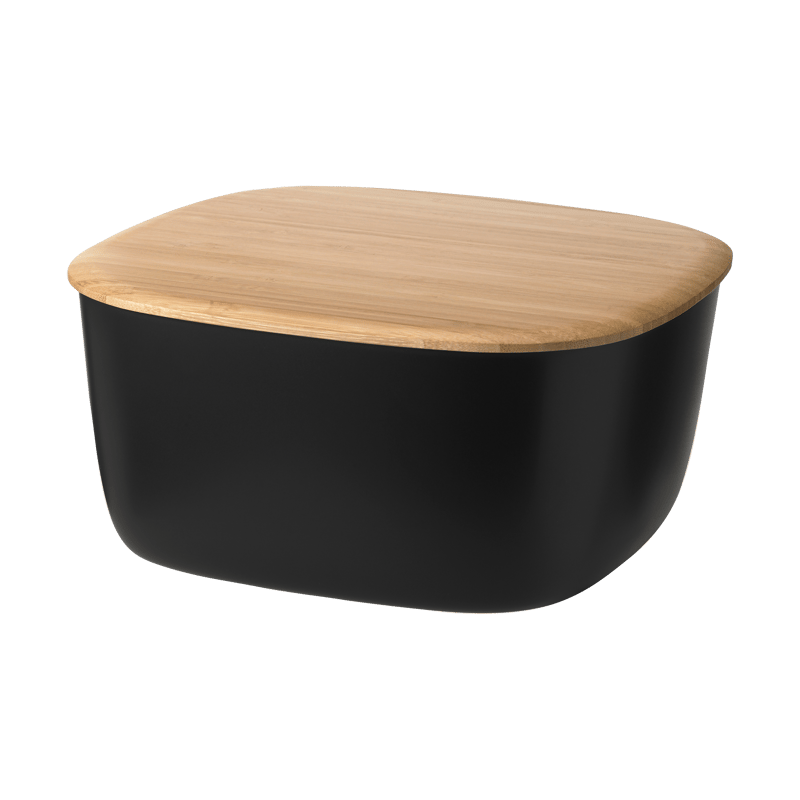 RIG-TIG BOX-IT bread box 23x23 cm Black