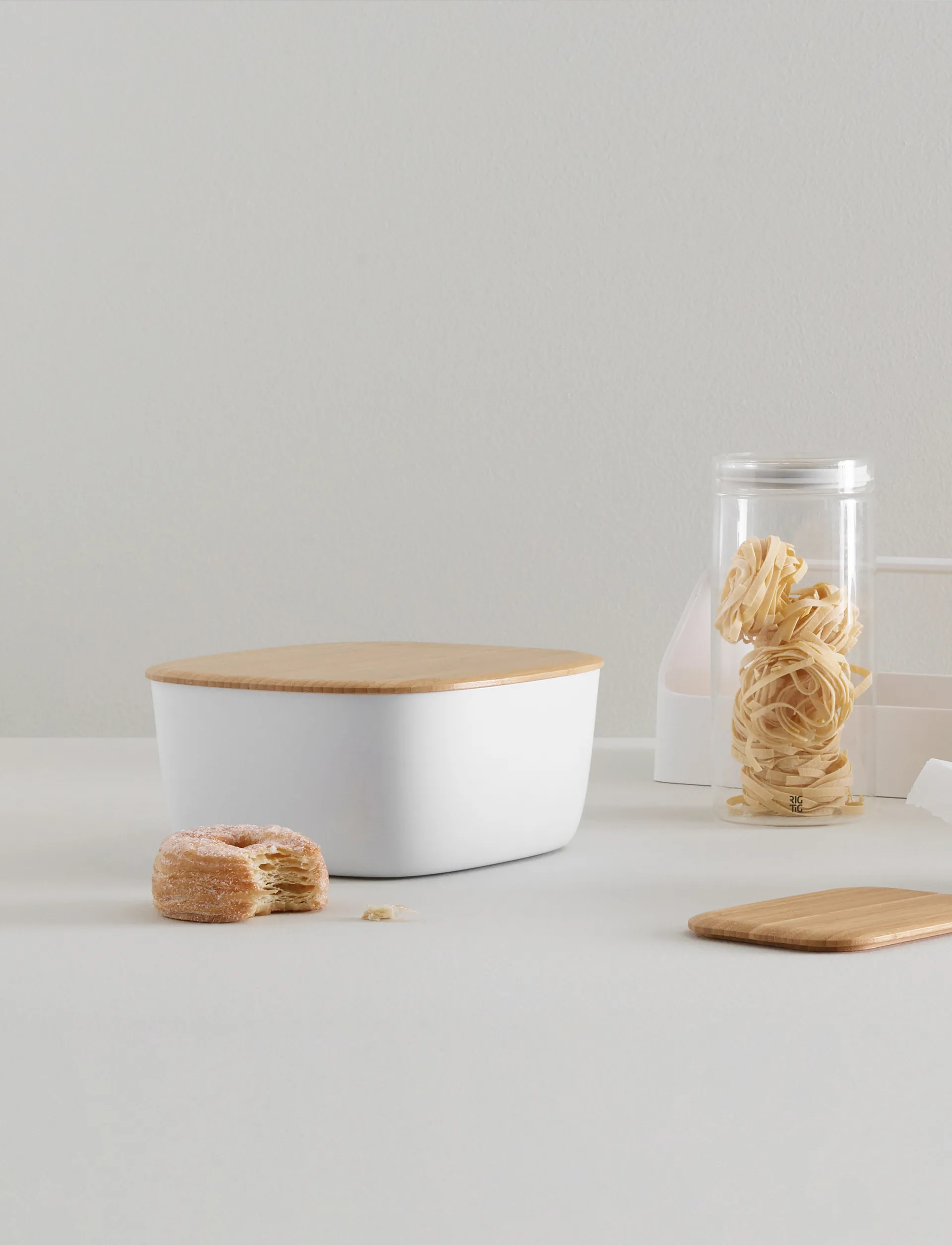 BOX-IT bread box 23x23 cm, White RIG-TIG