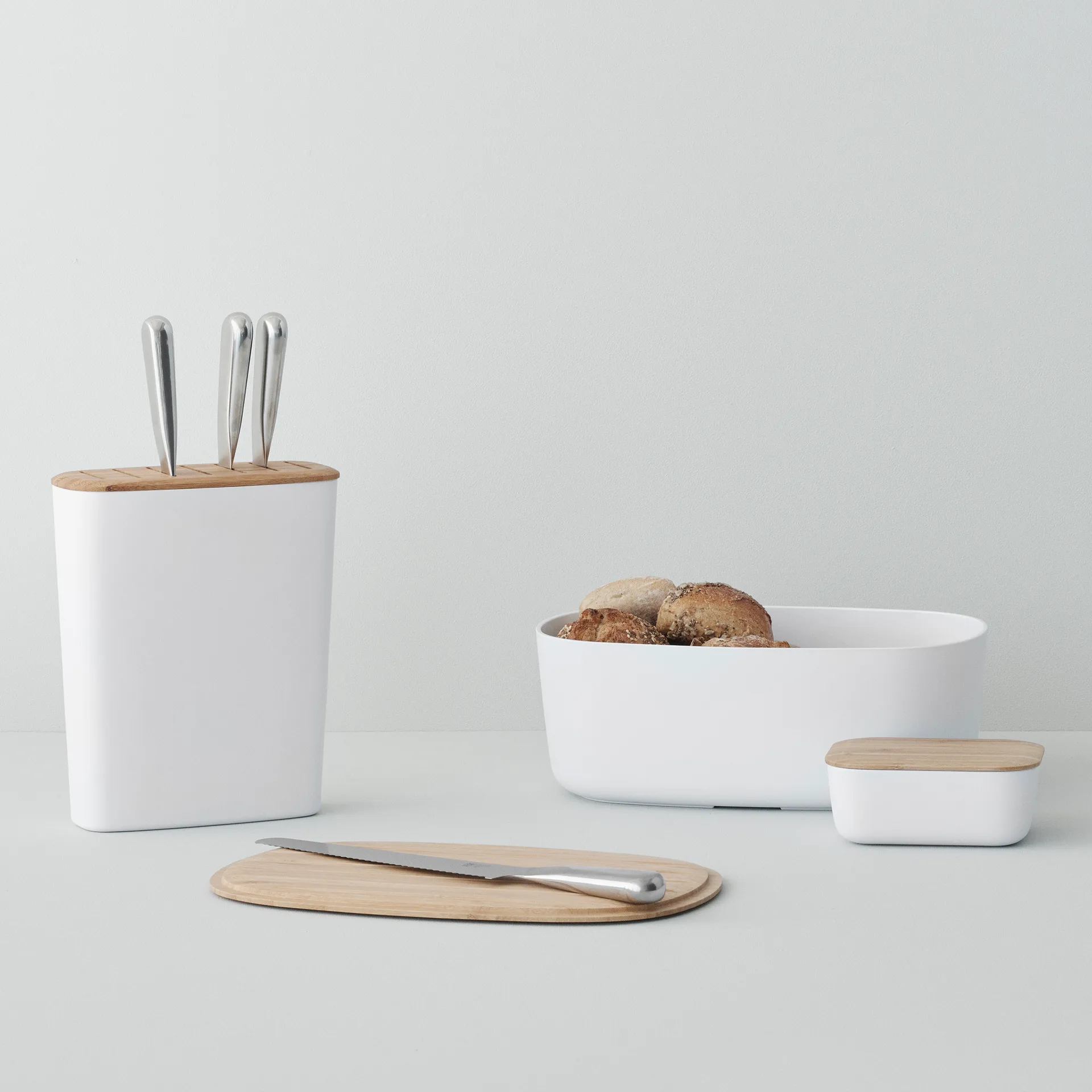 BOX-IT butter dish, White RIG-TIG