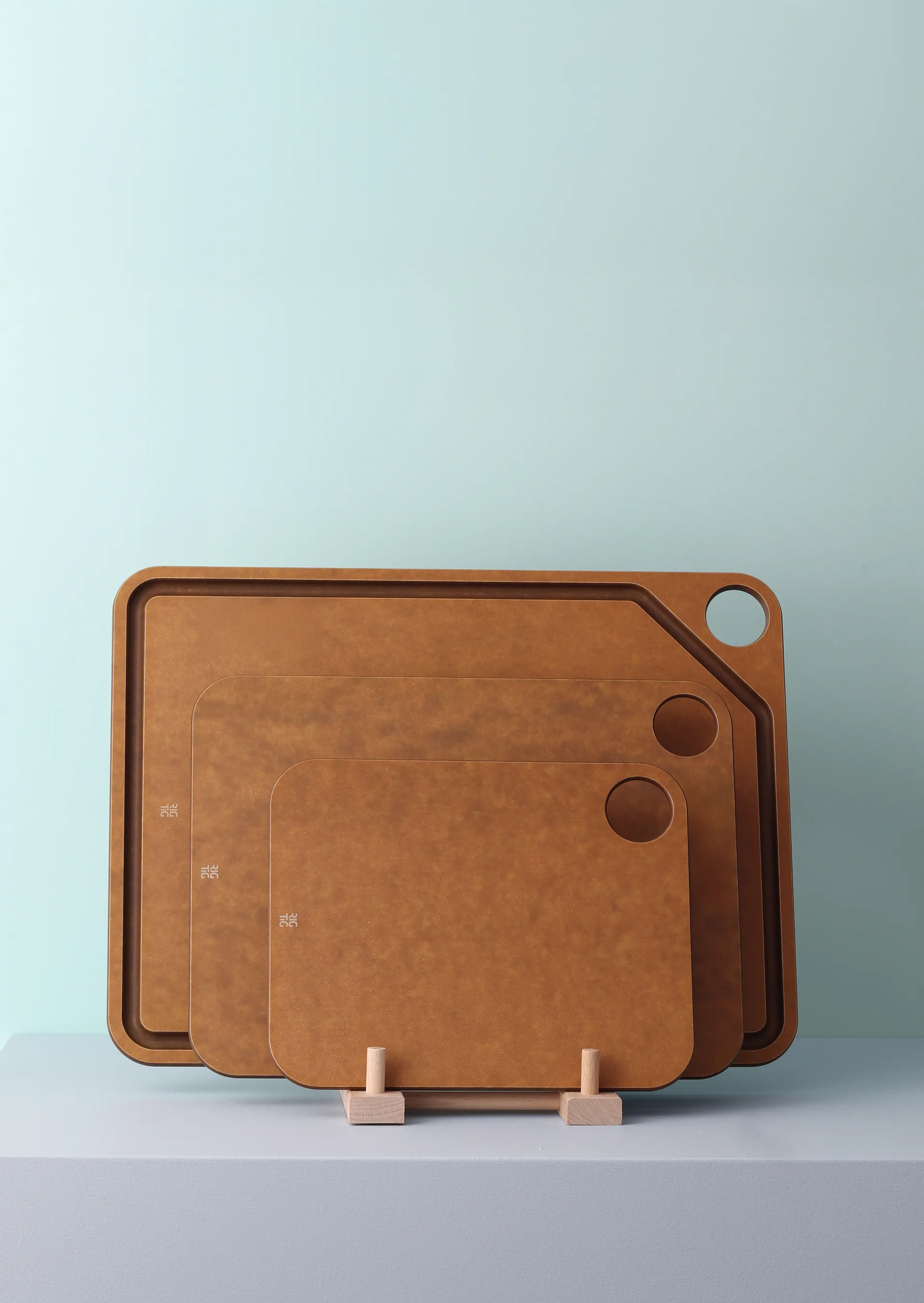 CUT-IT cutting board, Brown, 18.7x23.5 cm RIG-TIG