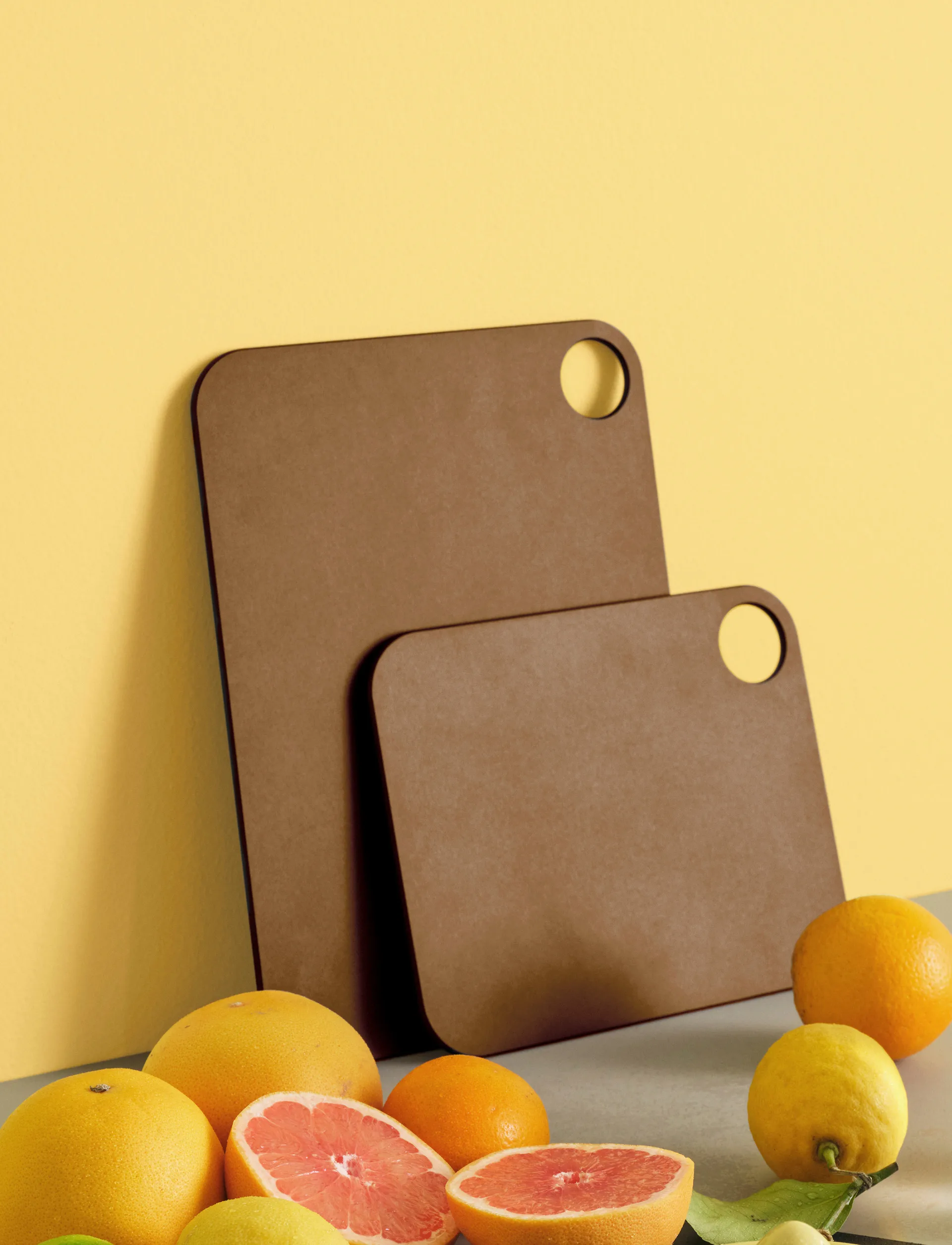 CUT-IT cutting board, Brown, 23.5x31 cm RIG-TIG