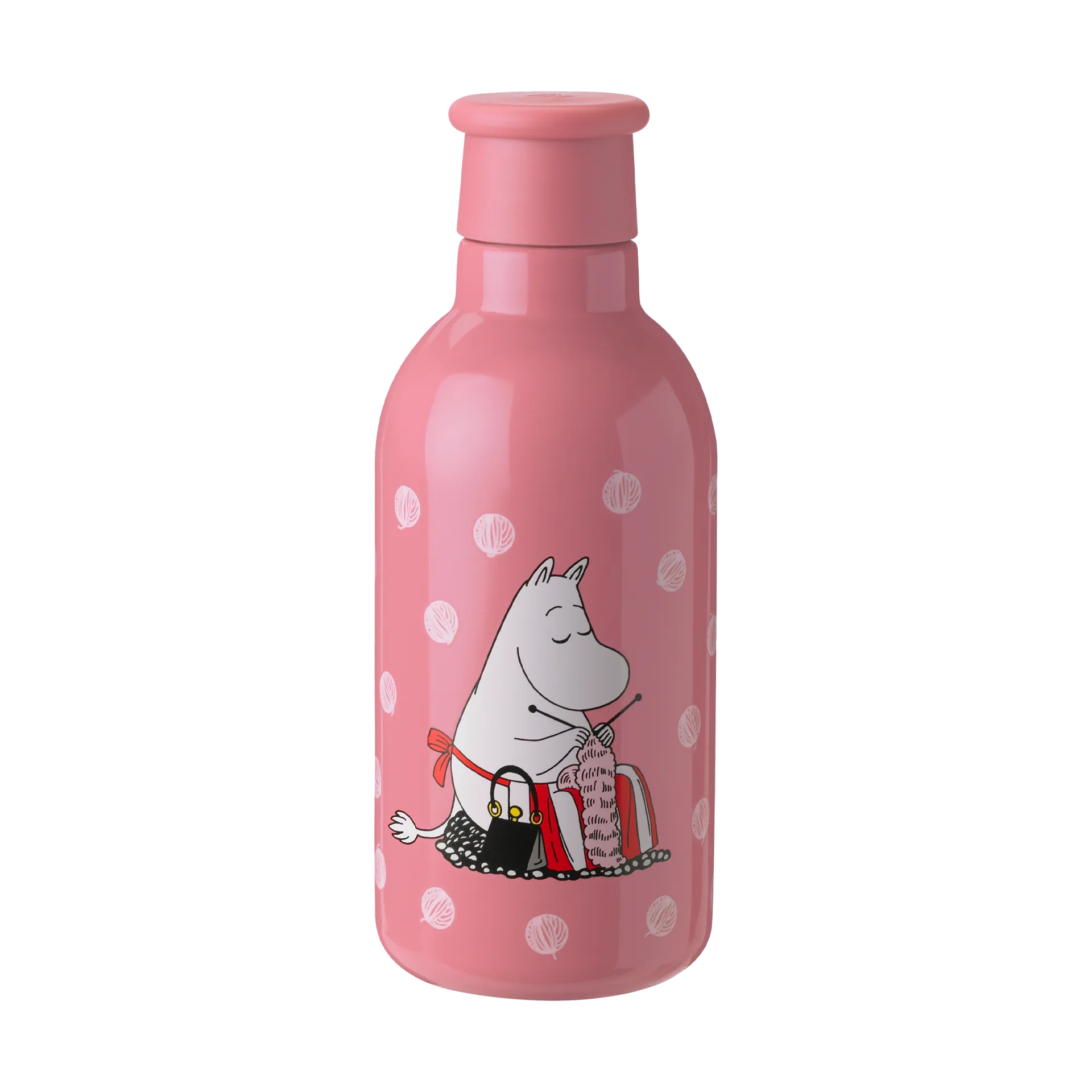DRINK-IT Moomin thermos bottle 0.5 L, Moomin knitting RIG-TIG