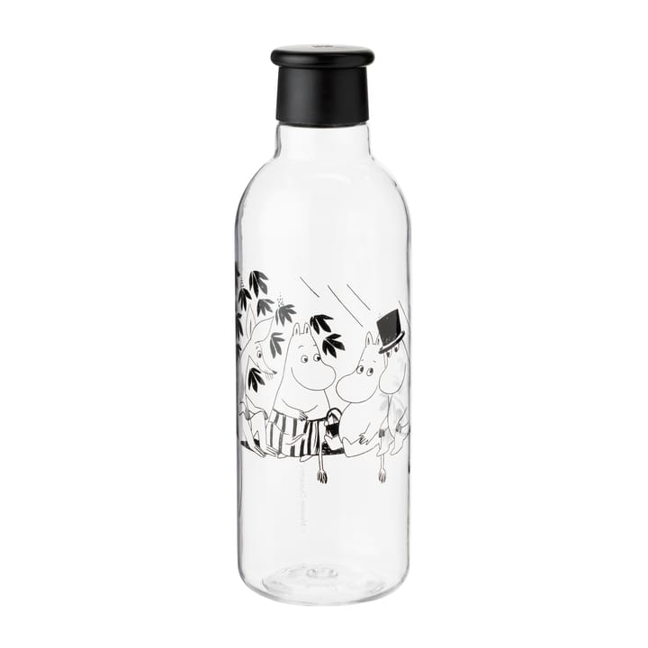 DRINK-IT Mumin water bottle 0.75 l - Black - RIG-TIG