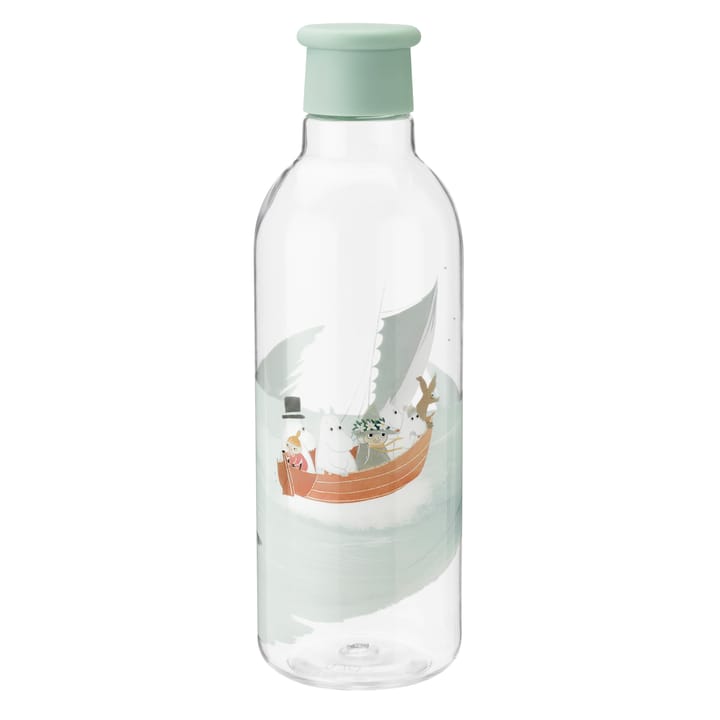 DRINK-IT Mumin water bottle 0.75 l - dusty green - RIG-TIG