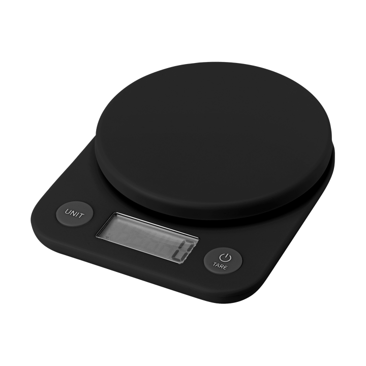 FOODIE kitchen scale - Black - RIG-TIG