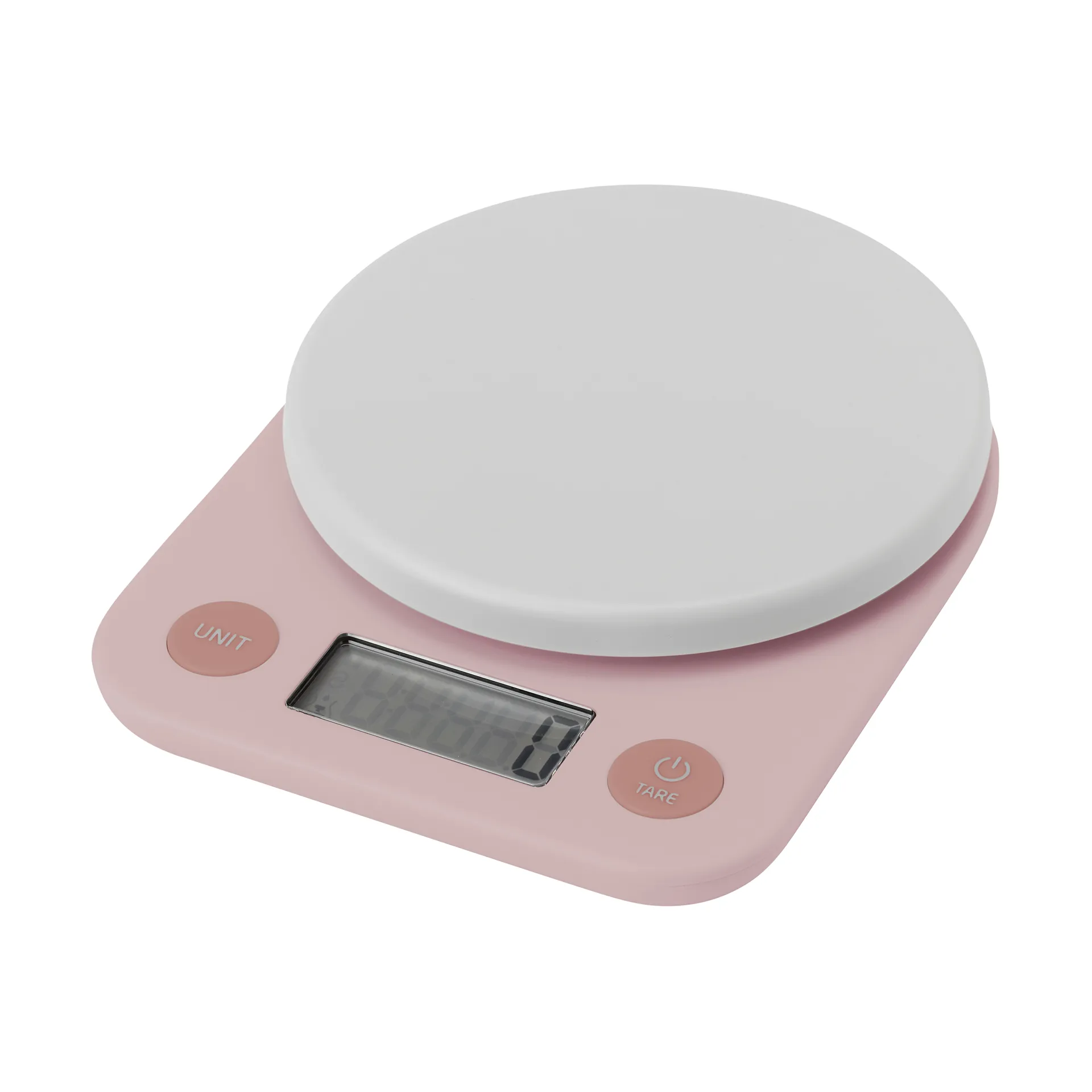 FOODIE kitchen scale, Light rose RIG-TIG