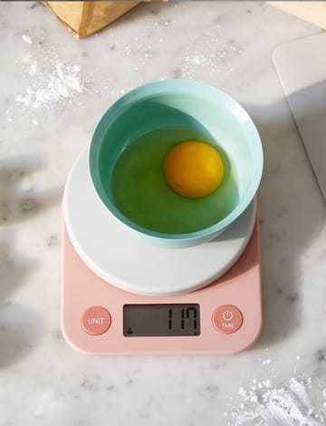 FOODIE kitchen scale - Light rose - RIG-TIG