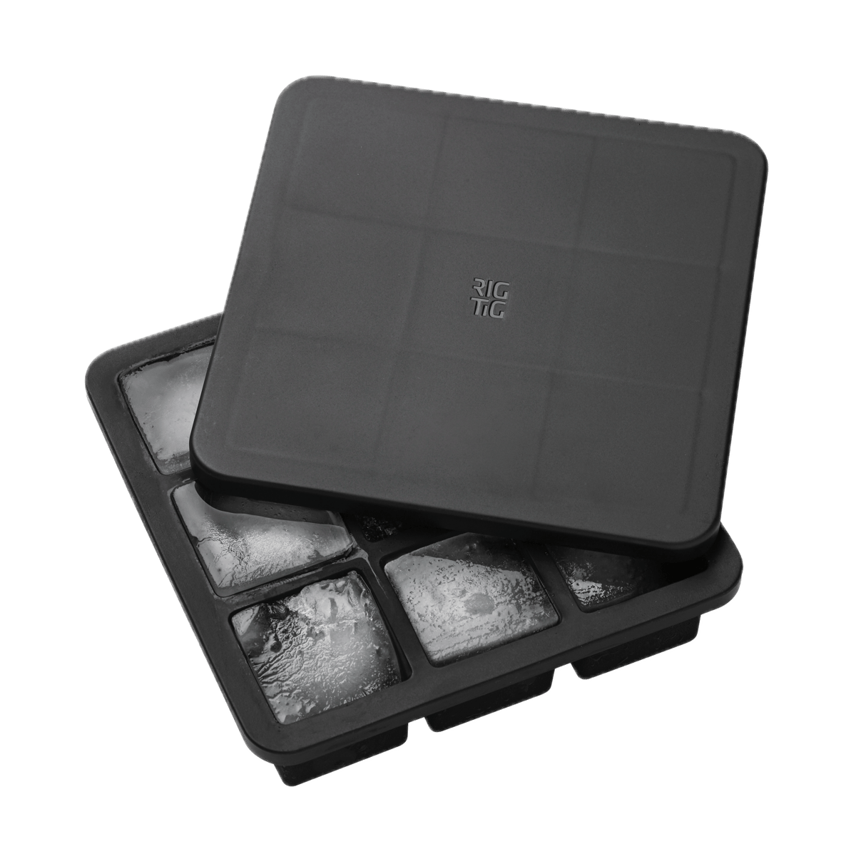 RIG-TIG FREEZE-IT ice cube tray with lid 5x19x19 cm