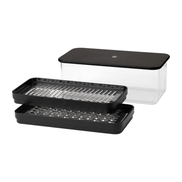 GRATE-IT grater with container - Black - RIG-TIG