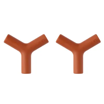 HANG-IT hangers 2-pack - Terracotta - RIG-TIG
