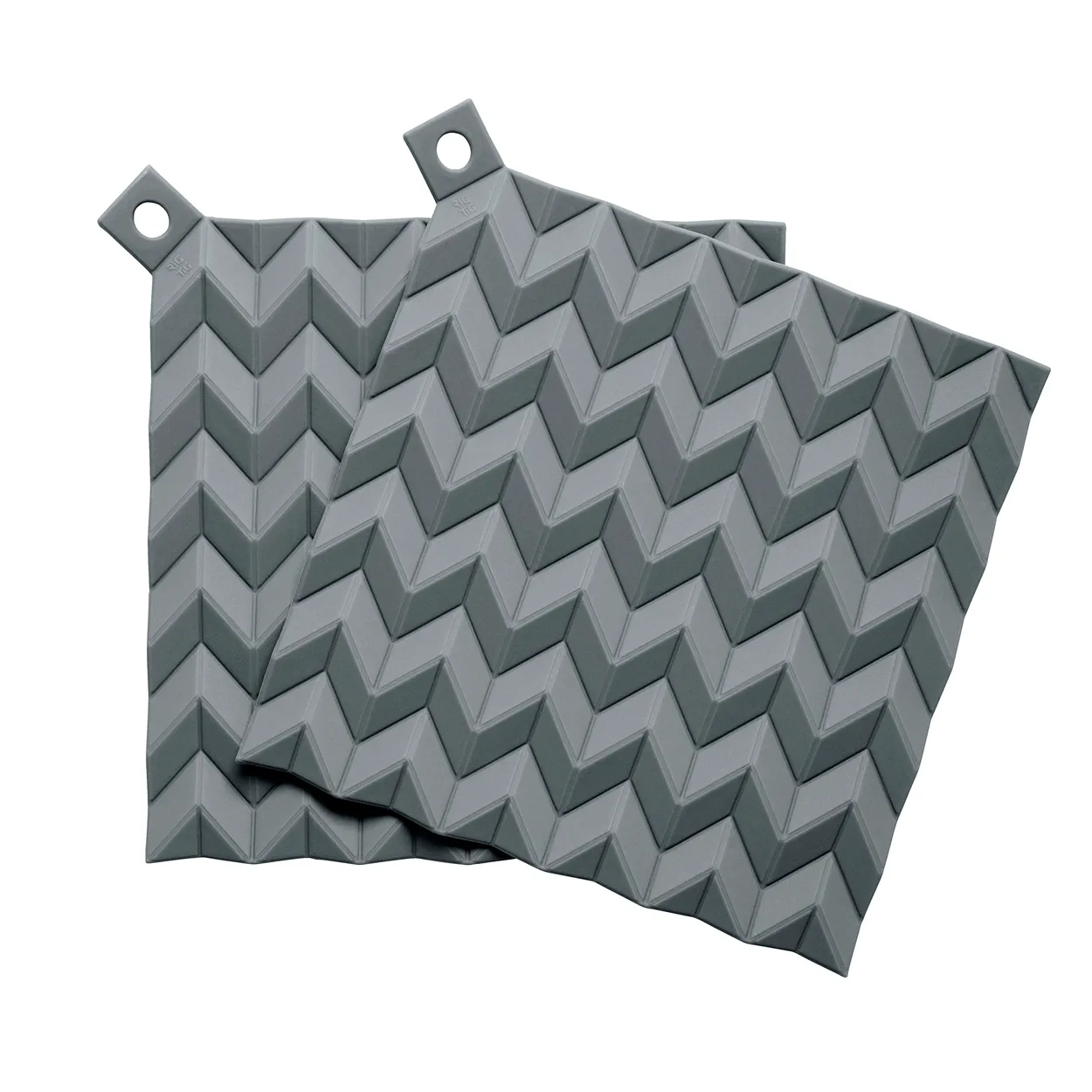 RIG-TIG HOLD-ON oven mitt 2-pack Grey | Scandinavian Design | Oven mitts, gloves & pot holders | Grey