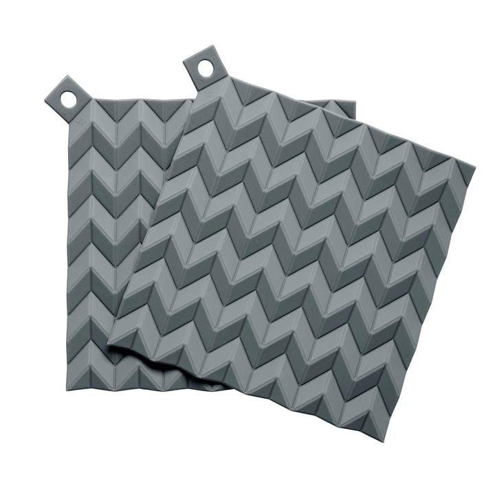 HOLD-ON oven mitt 2-pack - Grey - RIG-TIG