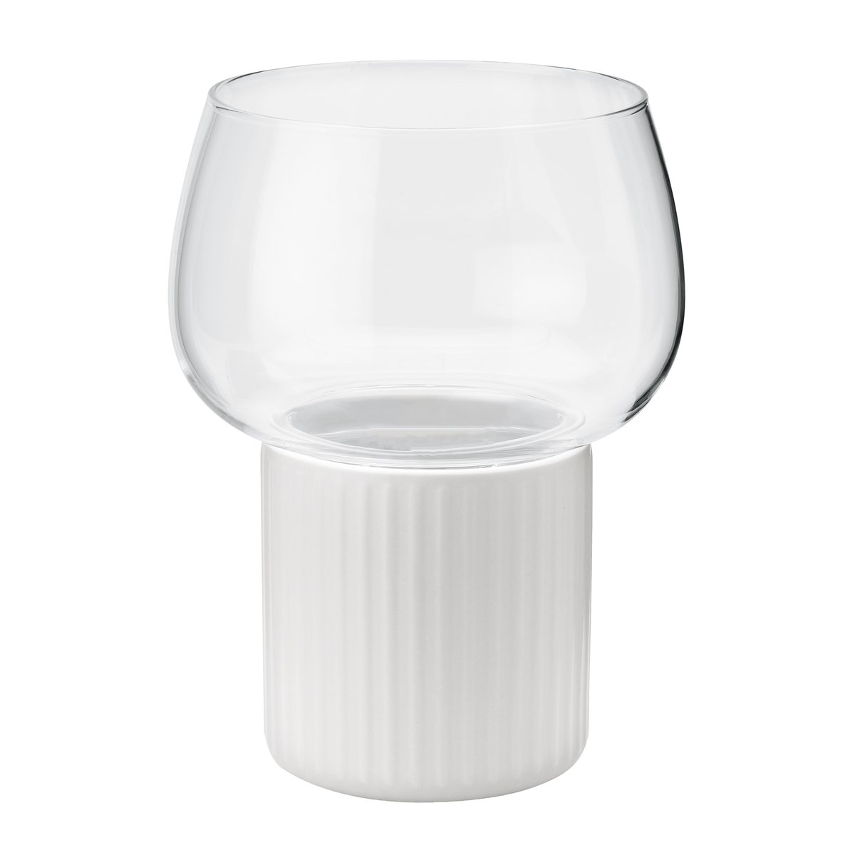 RIG-TIG HYGGE hurricane oil lamp 16 cm White | Scandinavian Design | Oil & kerosene lamps | White