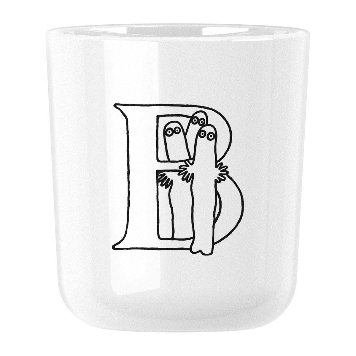 RIG-TIG Moomin ABC mug 20 cl B | Scandinavian Design | Moomin mugs | White