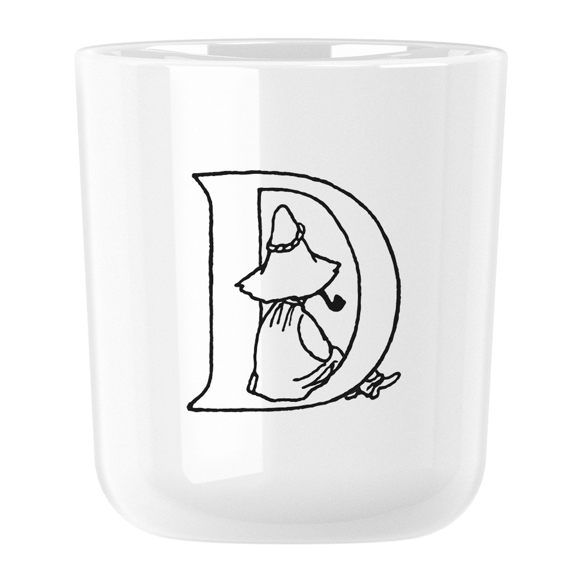 RIG-TIG Moomin ABC mug 20 cl D | Scandinavian Design | Moomin mugs | White