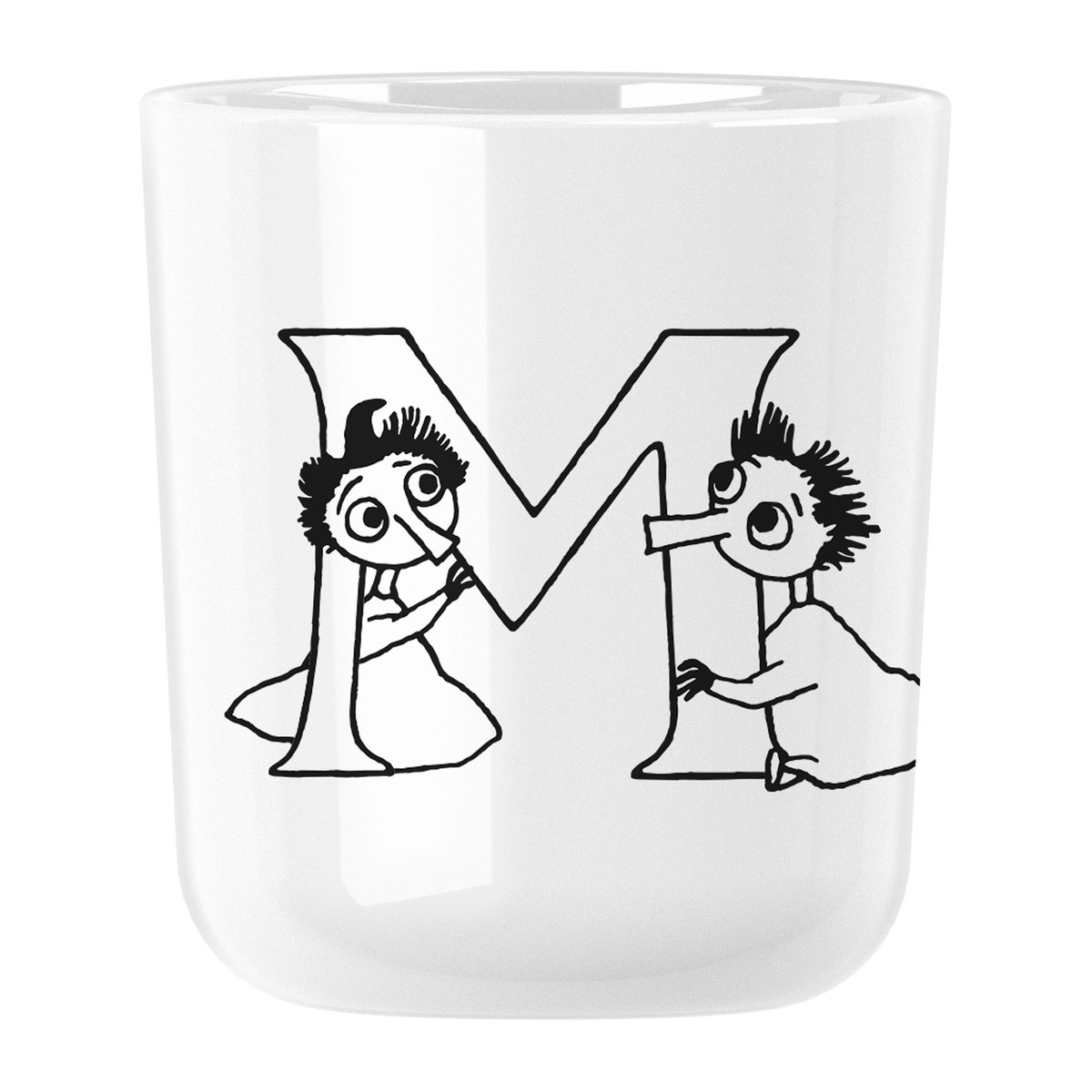 RIG-TIG Moomin ABC mug 20 cl M | Scandinavian Design | Moomin mugs | White