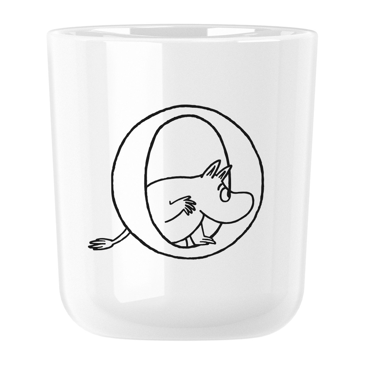 RIG-TIG Moomin ABC mug 20 cl O | Scandinavian Design | Moomin mugs | White