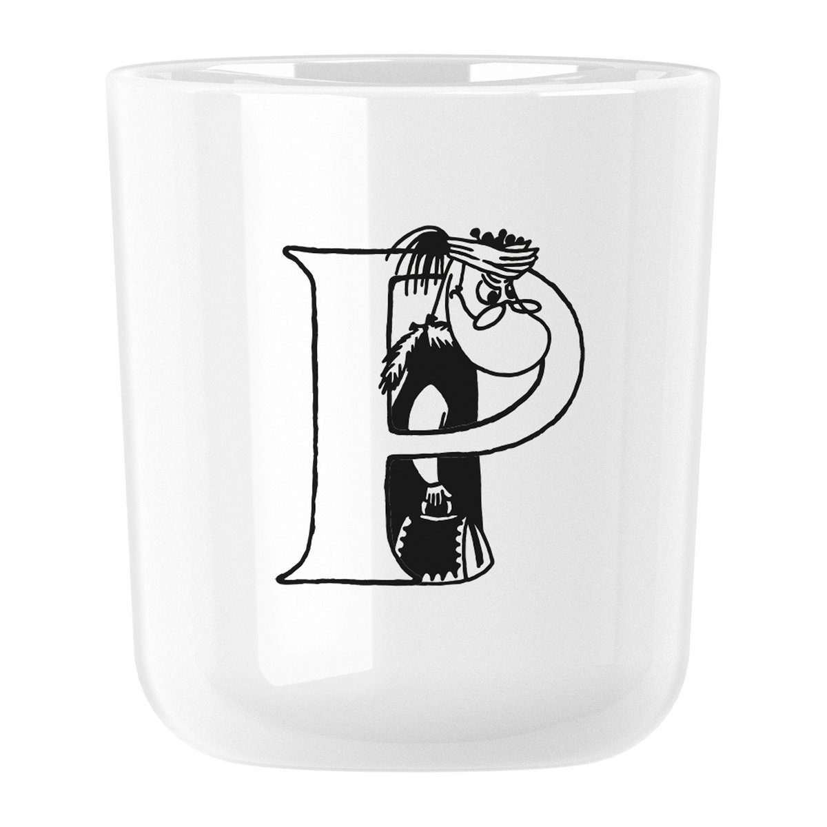 RIG-TIG Moomin ABC mug 20 cl P | Scandinavian Design | Moomin mugs | White