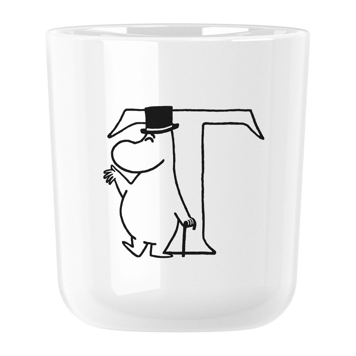 RIG-TIG Moomin ABC mug 20 cl T | Scandinavian Design | Moomin mugs | White