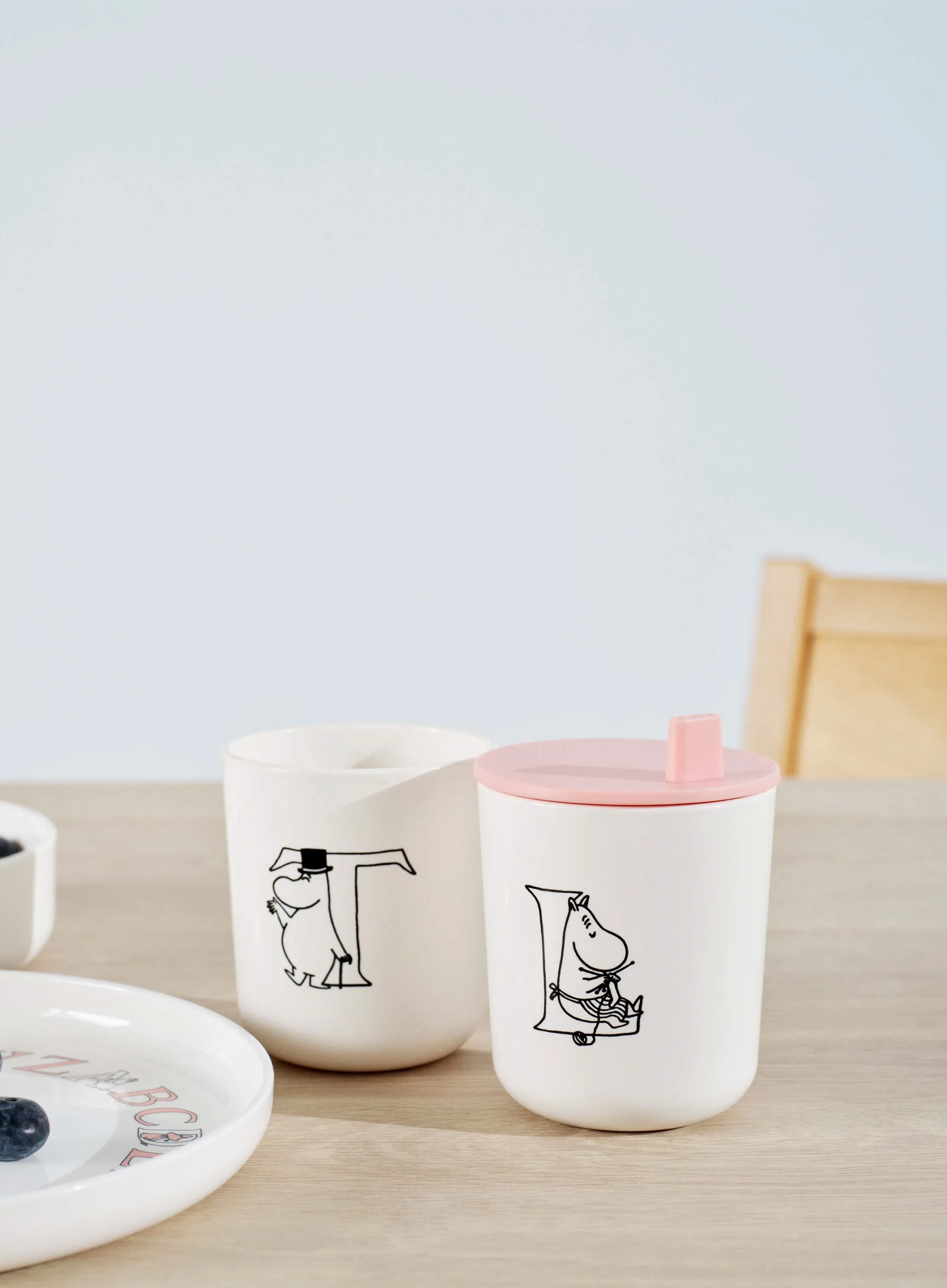 Moomin ABC mug 20 cl, T RIG-TIG