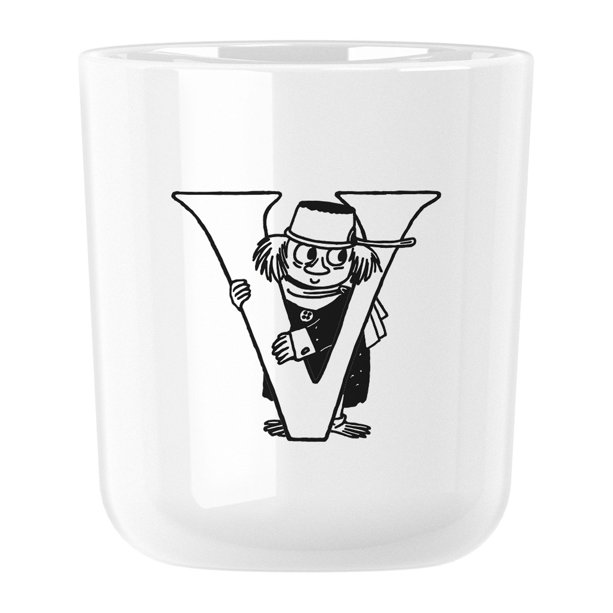 RIG-TIG Moomin ABC mug 20 cl V | Scandinavian Design | Moomin mugs | White