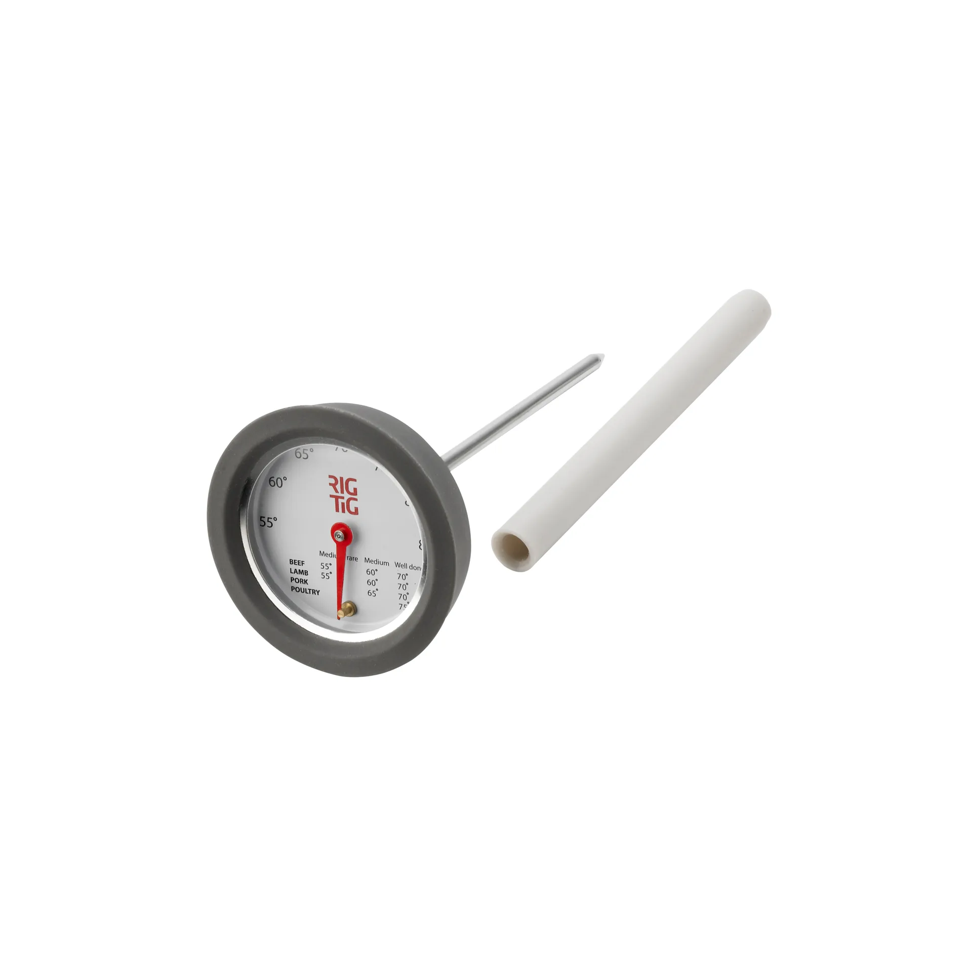 NAIL-IT meat thermometer, grey RIG-TIG
