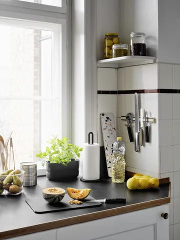 SPIN-IT paper towel holder - Black - RIG-TIG