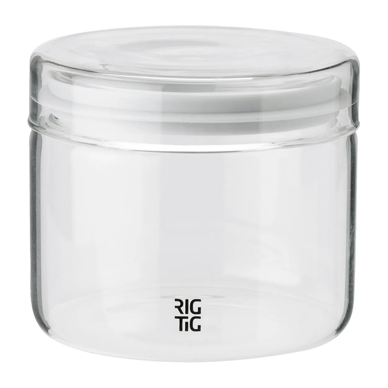 RIG-TIG STORE-IT storage jar 0,5 l Light grey | Scandinavian Design | Storage jars | Grey