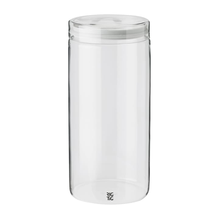 STORE-IT storage jar 1,5 l - Light grey - RIG-TIG