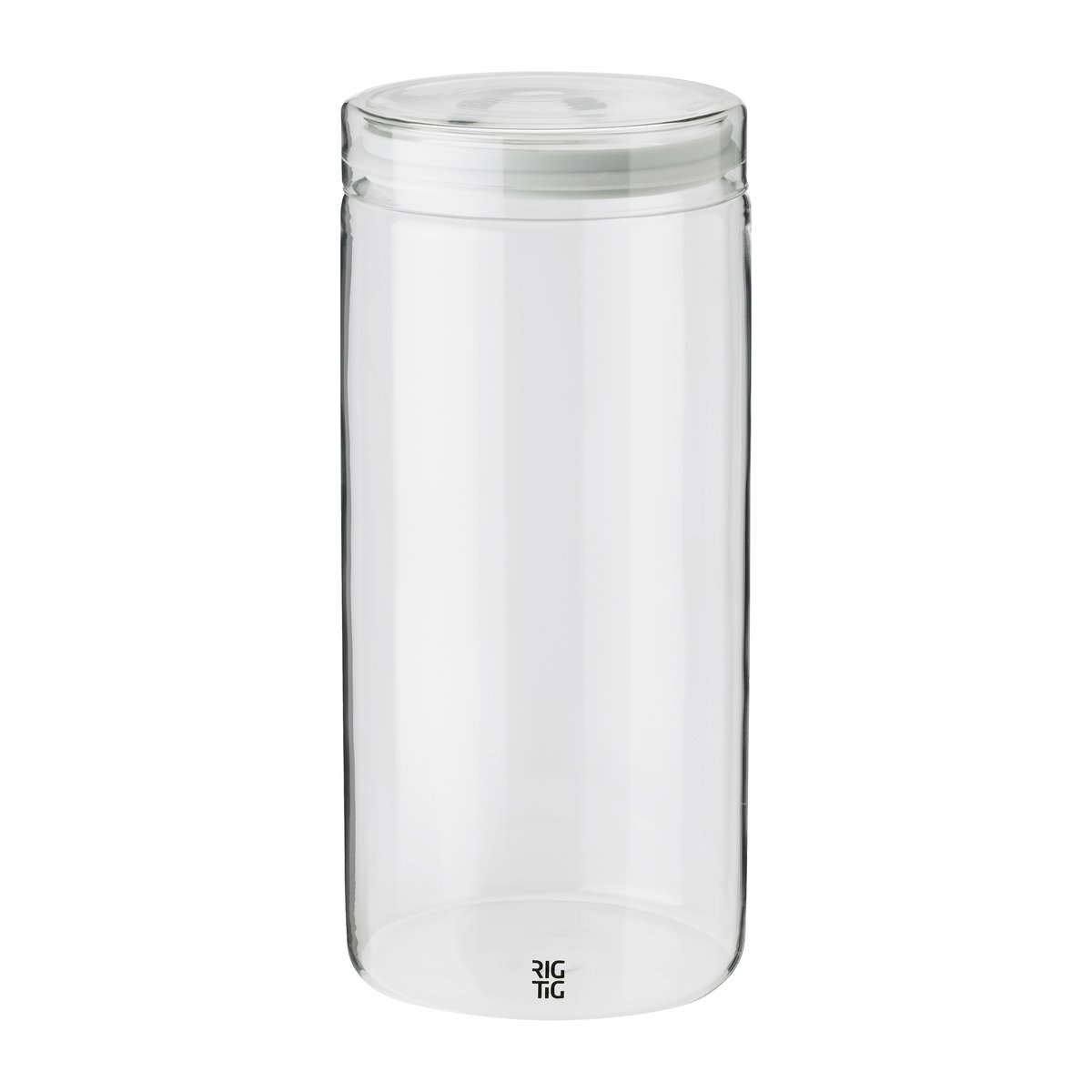 RIG-TIG STORE-IT storage jar 1,5 l Light grey | Scandinavian Design | Storage jars | Grey