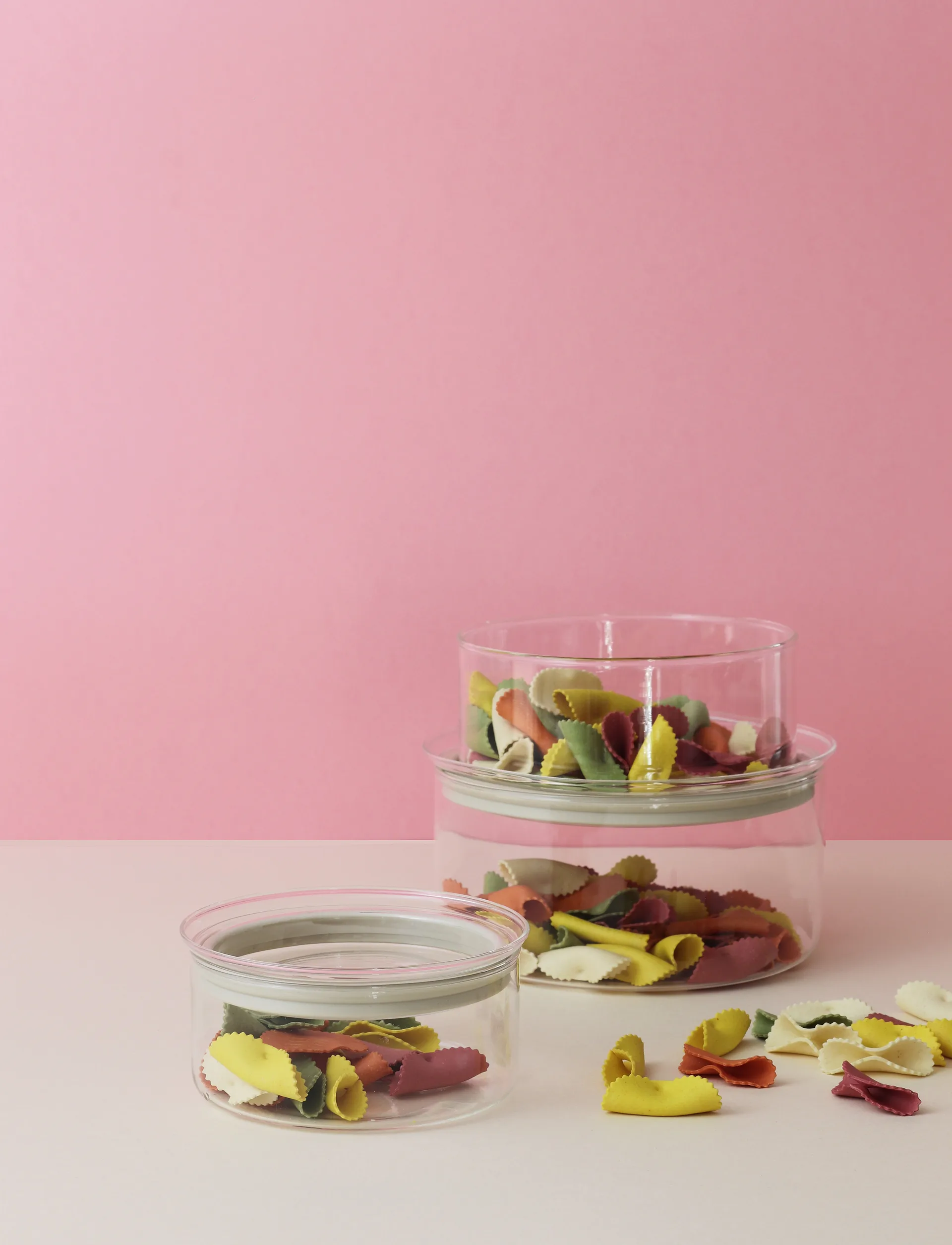 STORE-IT storage jar light grey, 0.8 L RIG-TIG