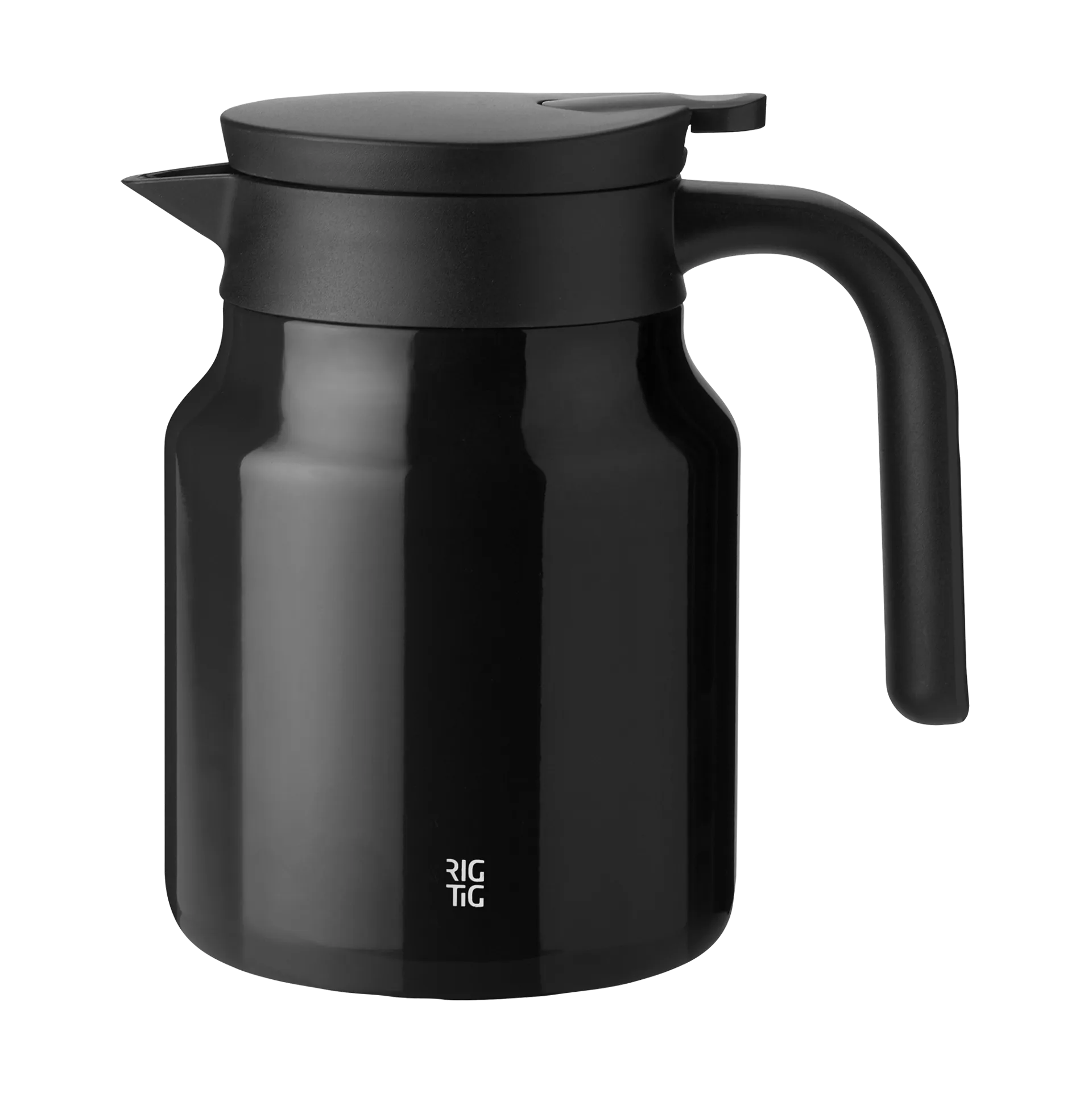 THERM-IT thermos jug 0.9 L, Black RIG-TIG