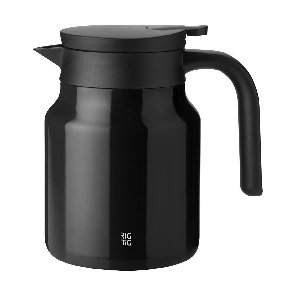 RIG-TIG THERM-IT thermos jug 0.9 L Black | Scandinavian Design | Thermoses | Black