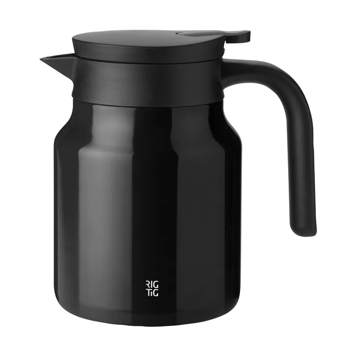 THERM IT vacuum jug - Black, 0.9 l - RIG-TIG