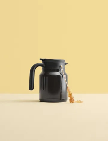 THERM IT vacuum jug - Black, 0.9 l - RIG-TIG