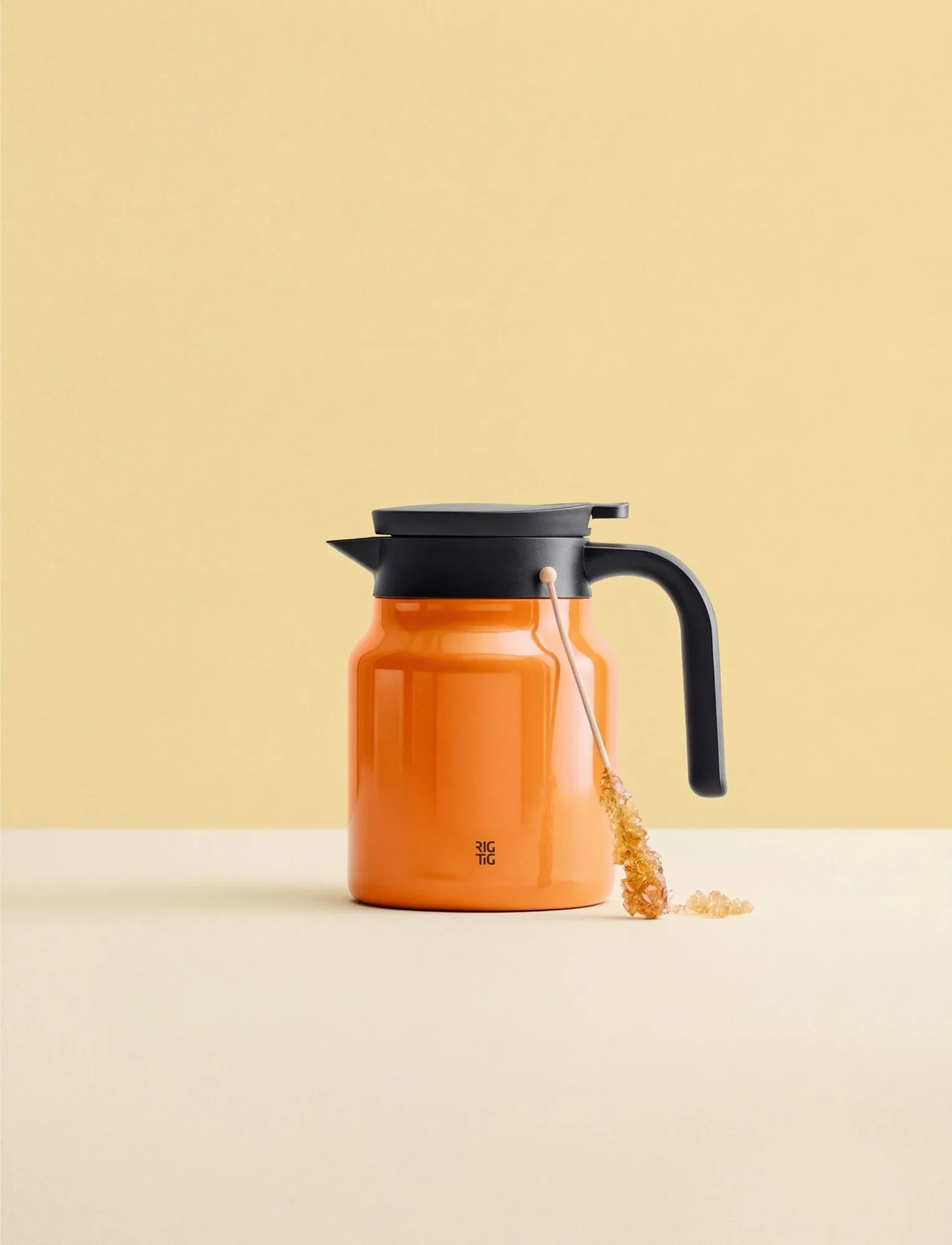 THERM IT vacuum jug, Orange, 0.9 l RIG-TIG