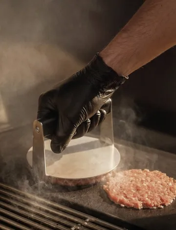 TOOL IT burger press - Black, Ø13.9 cm - RIG-TIG