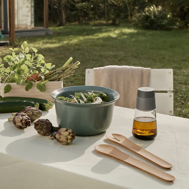 TOSS-IT salad cutlery, beech RIG-TIG