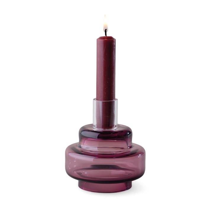 Glass candlestick no. 54 - Heather - Ro Collection
