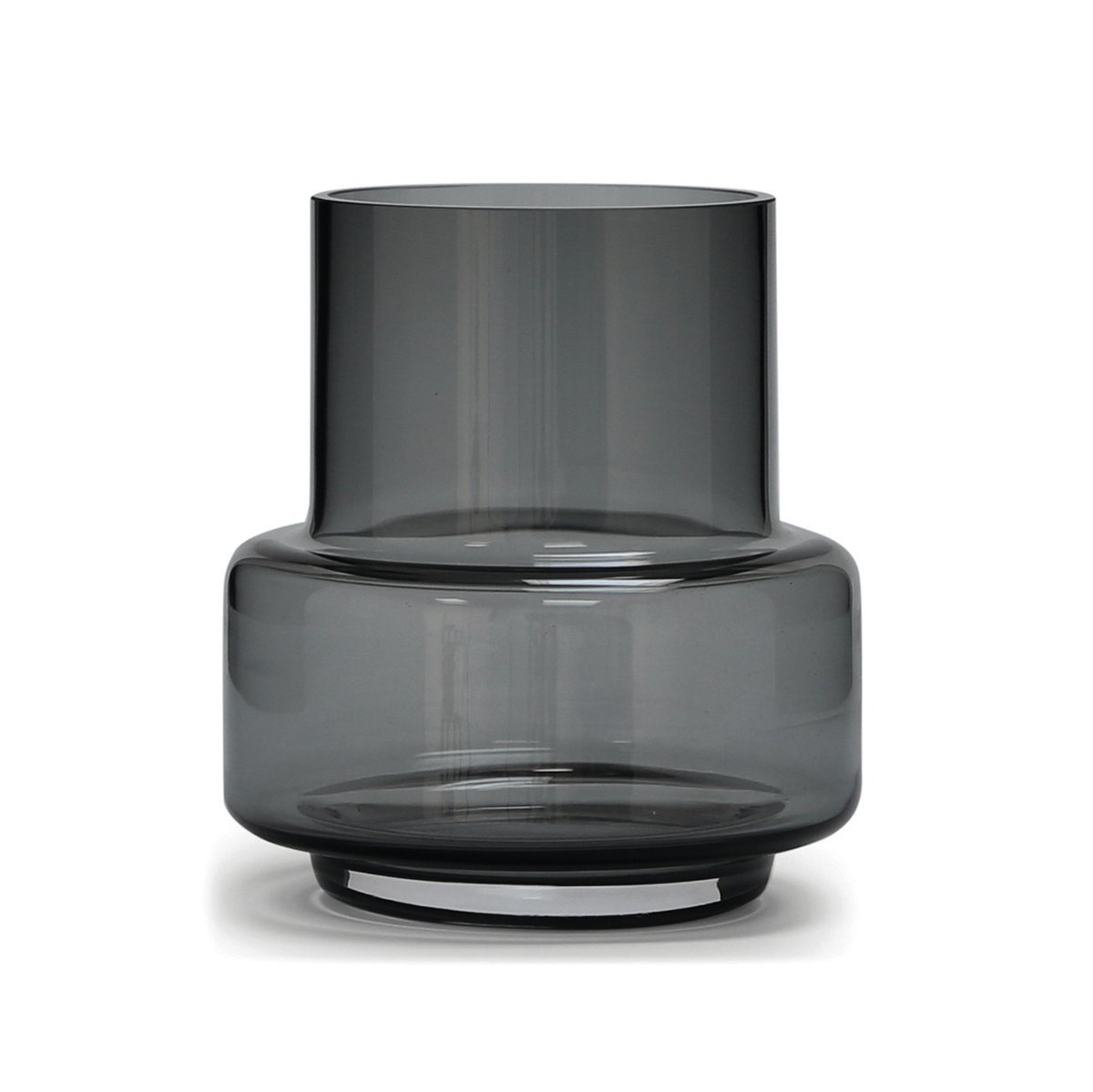 Ro Collection Hurricane tea light no. 25 grey | Scandinavian Design | Vases | Grey
