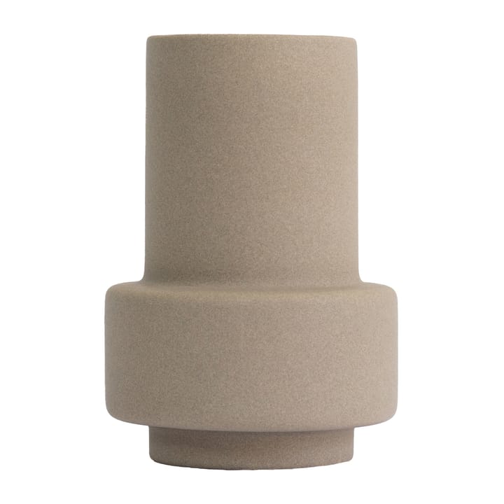 Hurricane vase L Ø17 - Light Stone - Ro Collection